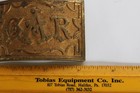 Antique Gar Civil War Veteran s Brass Belt Buckle  Marked  64   Sba