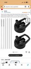 Xccme Hydro Flask Wide Mouth Straw Lid Replacement 2-pack W  Straws   Handle