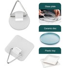 50  Adhesive Plate Hangers For The Wall Disc Hanger Invisible Picture Holder Set