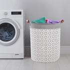 60l Large Foldable Storage Laundry Hamper Clothes Basket Wash Bag Organizer