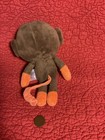 Fisher Price Snugamonkey Brown Orange Baby Plush Monkey 95778 Lovey 7 
