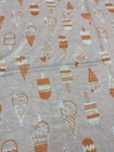 Target Girls Nightgown Xl  14 16  Pink Ice Cream Tank Sleep Dress Orange Trim