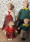 Dollhouse  1 12 4pc Doll Family Brand New