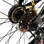 20 Inch Mountain Bike 7-speed Carbon Steel Children Kids Disc Brake Bicycle Bike