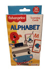 Fisher-price Learning Cards  Alphabet  Numbers   Counting  Compare   Contrast