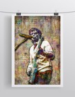 Rivers Cuomo Of Weezer Poster Rivers Cuomo Of Weezer Art 16x20in Free Shipping