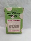 Vintage 1960s Whitman Animal Rummy Card Game Complete