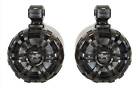  2  Rockville Wb65 Black 6 5  600w Metal Marine Wakeboard Swivel Tower Speakers