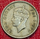 High Grade Xf 1950 Malaysia - Malaya 20 Cents Coin-oct707
