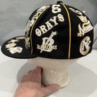 Negro League Baseball Museum By City Hunter Hat Cap Black Gold White Xl 73 4 Euc