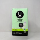 6 Pack - U By Kotex Clean   Secure Ultra Thin Pads  Heavy  40 Count
