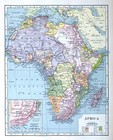 1886 Johnson Map Africa Guinea Cape Colony South Congo Egypt Nubia Sudan Sahara