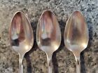 Vtg 1847 Rogers Bros Eternally Yours Silver Plate Teaspoons  Set Of 3