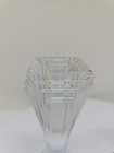 Pair Of Mikasa Art Deco Lead Crystal Candle Holders   city Lights czech Rep  D61