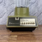 Working Vintage Waring Futura 11-161 7 Speed Blender Avocado Green