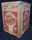 1984 Topps Baseball Wax Empty Trading Card Display Case