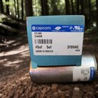 Capcom C3455r Ge Round Capacitor 45 5 Uf Mfd 27l880 C3455r
