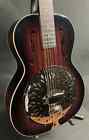 Recording King Rr-41-vs Rattlesnake Small Body Resonator Guitar Vintage Sunburst