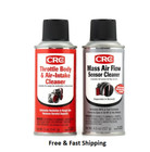 Crc Mass Air Flow   Throttle Body Single-use Cleaner Twin Pack Kit