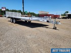 2026 Aluma 1020 Bt 102x20 Aluminum Flatbed Trailer Atv Utv New