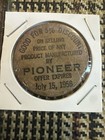 Pioneer Indian Head Wooden Nickel July 15 1956 Token Coin Rare Collectible Vtg