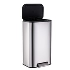 13 2 8 5 3 3 2 Gallon Kitchen Garbage Can  Hands-free Stainless Steel Trash Can