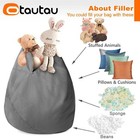 2 Size Large Bean Bag Chair Indoor For Adults Kids Lazy Lounger Couch Sofa Cover