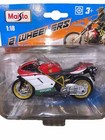 2023 Maisto 2 Wheelers 1 18 Red White Green 2007 Ducati 1098s Tricolore