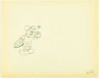 1933 Minnie Mickey Mouse Original Production Cel Drawing Walt Disney Puppy Love