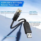 Usb Rj11 Power Lead Compatible For Beltronics V1 Gen1 Gen2 Radar Detector
