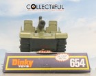 Dinky Toys 1974  654 - 155mm Mobile Gun - German Army Military  - Mint On Base    