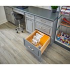 Rev-a-shelf Kitchen Drawer Lid Organizer For Drawer Pegboards  Chrome  5dld-1-cr