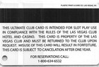 Las Vegas Club Casino - Las Vegas  Nv - 2nd Issue Slot Card