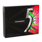 5 Gum Sour Strawberry Sugar Free Chewing Gum Bulk Pack  15 Stick  pack Of 10 