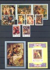 World Paintings Rubens Lot 25 Stamps   8 Blocks    Mnh Vf 