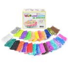 12750pc 26 Colors Loom Rubber Band Refill Kit With 500 Clips 6 Hooks