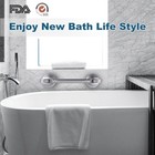 Heavy Duty Suction Shower Grab Bar - Toilet Bathroom Bathtub Safety - Shower    