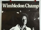 Rare Arthur Ashe Wimbledon Champ Coca Cola Tennis Poster 24  X 36  Circa 1980
