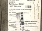 New Intralox 311607 Series 900 Perforated Flat Top Acetal Blue 29 w X 17 67ft 
