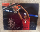 2024 Rutgers Basketball Ace Bailey  4 Signed Picture - 2025 1st Rd Draft Pick