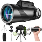Day night 80x100 Zooming Monocular Telescope Waterproof Bak4 Hunting Starscope