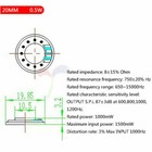 4   8   0 25w-3w miniature Speaker Stereo Woofer Loudspeaker Trumpet Various Sizes