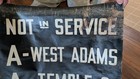 Los Angeles Railway Roll-up Destination Curtains Melrose Temple Pico Adams