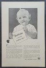 1948 Bell Telephone Stockholder Vintage Print Ad Baby Post War Ww2 A208