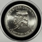 Fox Lions Club Alaska Rare Vintage Coin 1 Troy Oz  999 Fine Silver Round Medal