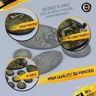 Desert Plains - Battle Ready 3d Bases - 10x 32mm  painted 
