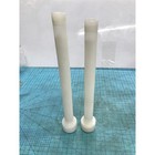Lot Of 2 Oem White Plastic Threaded Tube Rod Assemblies 12    12-1 2 