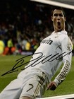 Cristiano Ronaldo Real Madrid Signed Photo 18x18 Beckett