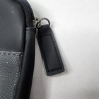 Tumi For Delta Zip Pouch Soft Sided Small Gray Travel Case Bag Excellent
