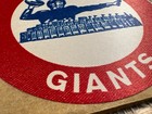 Vintage New York Giants Logo 3  Nfl Avery Cloth Fabric Sticker Patch 1960s
